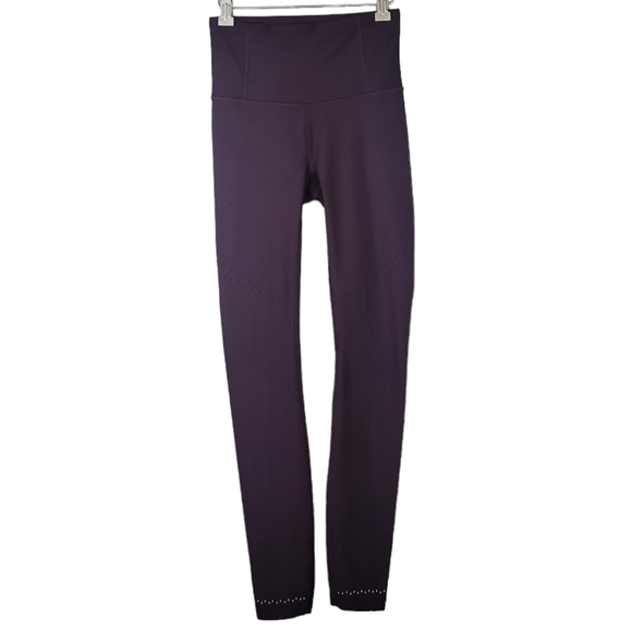 LULULEMON Zoned In Tight Leggings Full Length 2019 Mid Rise Mesh Senseknit 4 - Picture 2 of 12